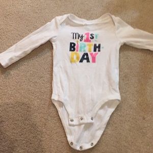 carters first birthday girl